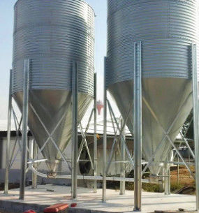 33.5ton Poly Grain Bin Poultry Farm Equipment