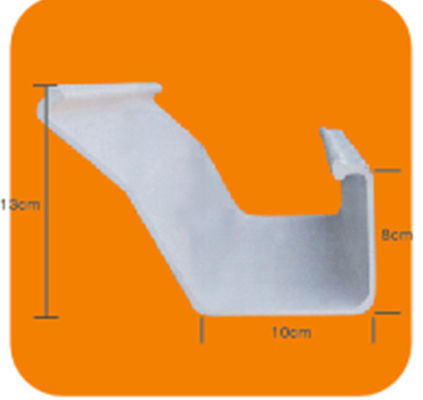Pvc Chicken Food Trough For Automatic Broiler Layer Feeding System