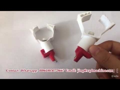 Automatic Duck groose drinking water nipple drinker with clamp made in China